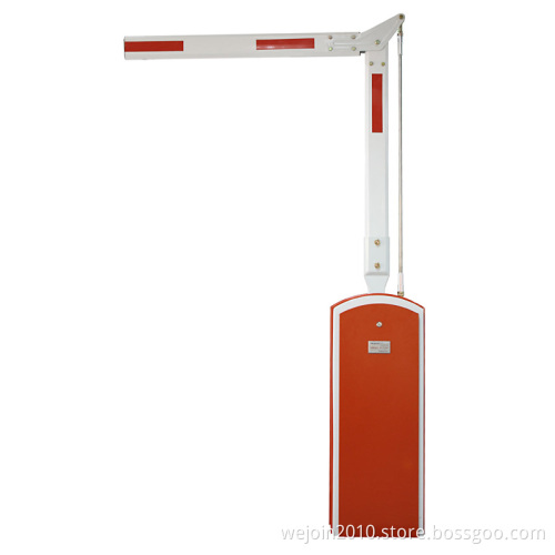 Automatic Barrier Gates 90 Degrees Folding, Integrated Motor with Foldable Boom Barrier